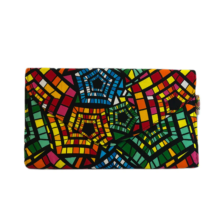 Stained Glass Envelope Clutch